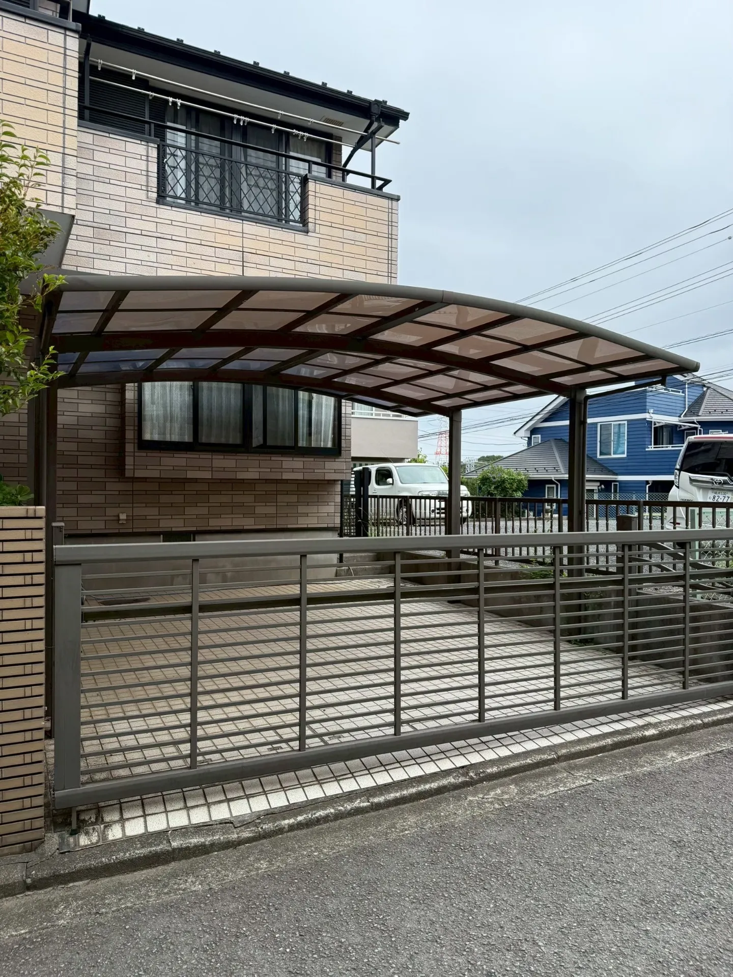 カーポート撤去工事：before